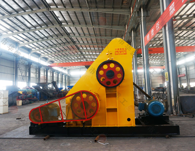 破碎滑石用華盛銘1412型雙級破碎機出料均勻，多少錢